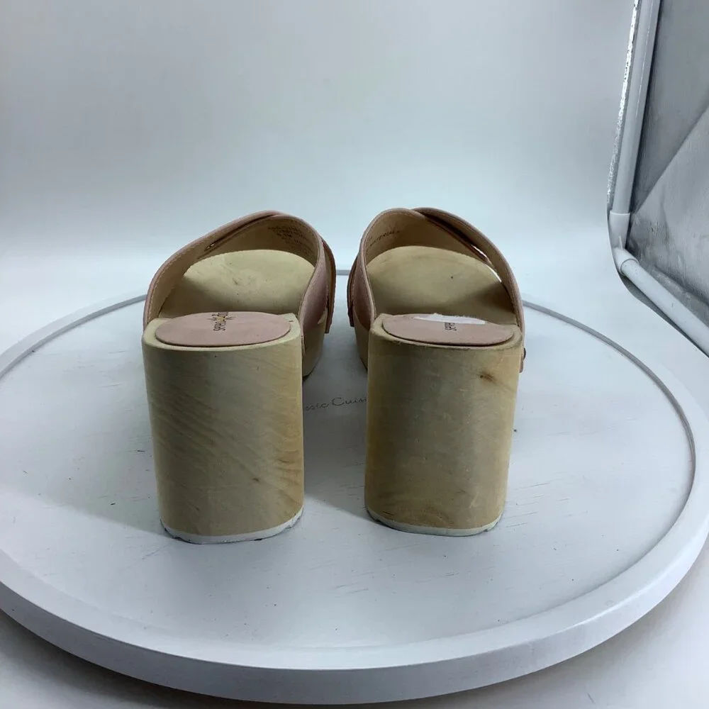 SEVEN DIALS Malta Slide Sandals Women Sz 6.5 Chunky 3
